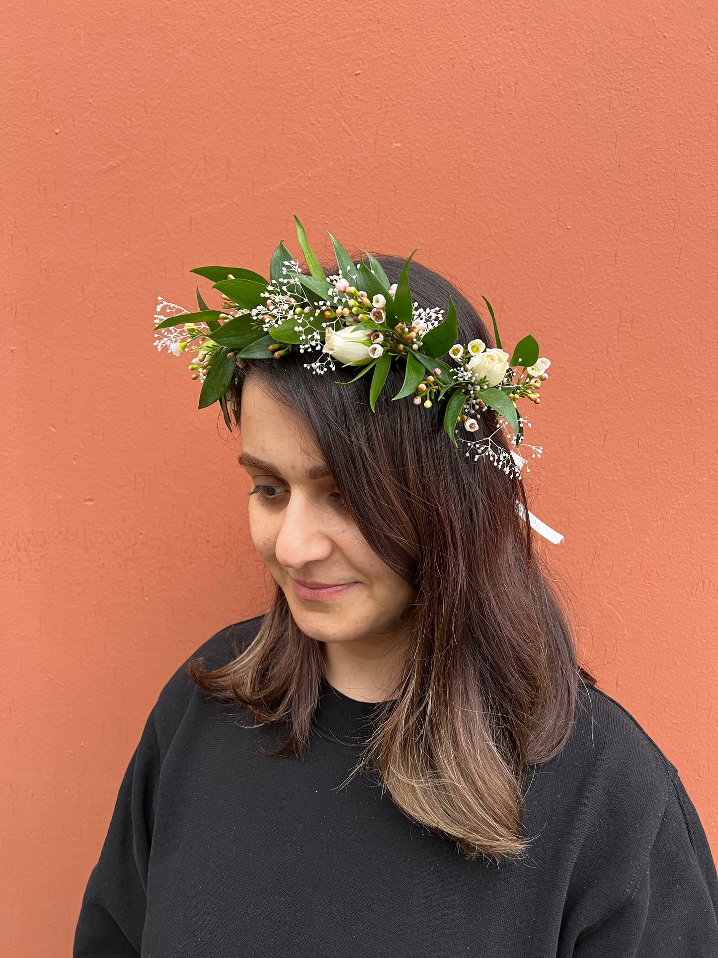 Fresh Flower Crown - The English Garden