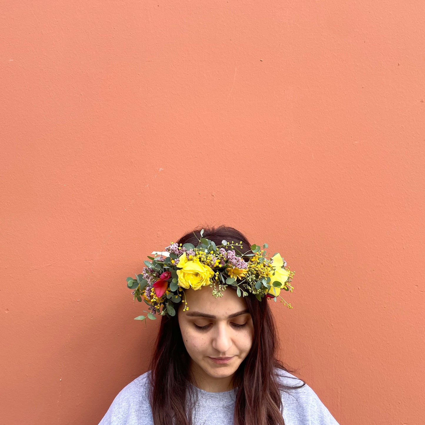 Fresh Flower Crown - The English Garden