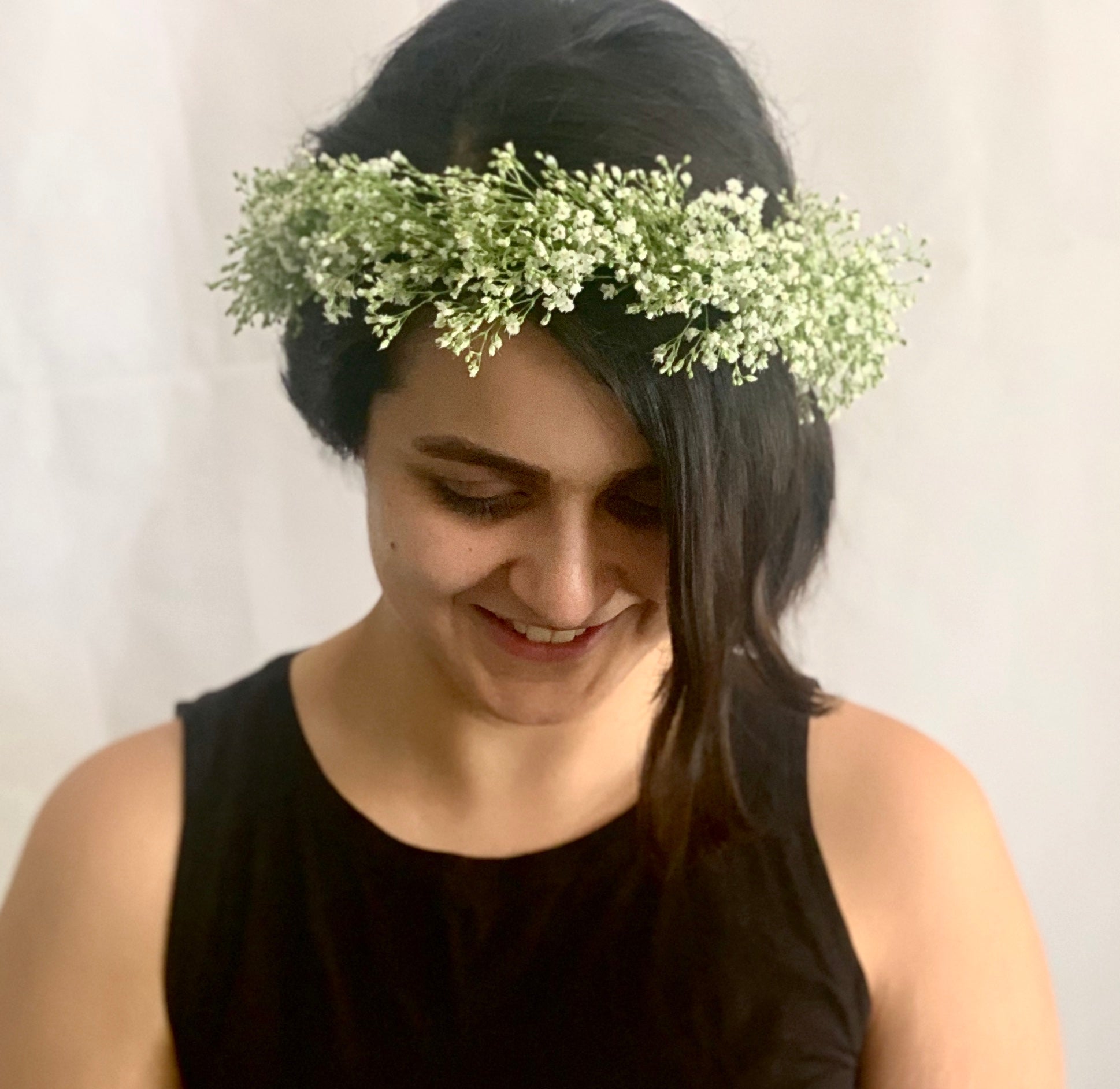 Fresh Flower Crown - The English Garden