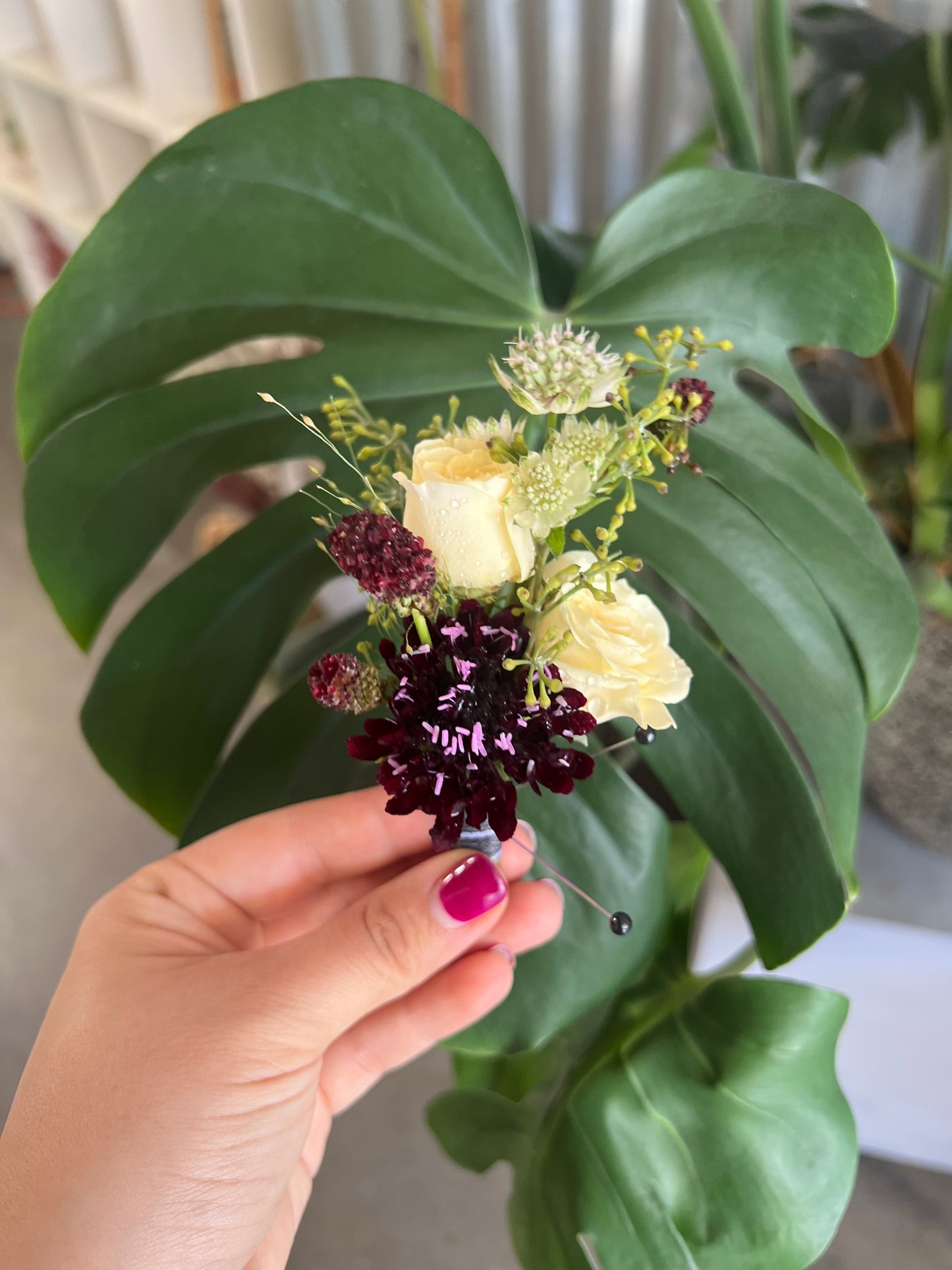 Boutonniere - The English Garden