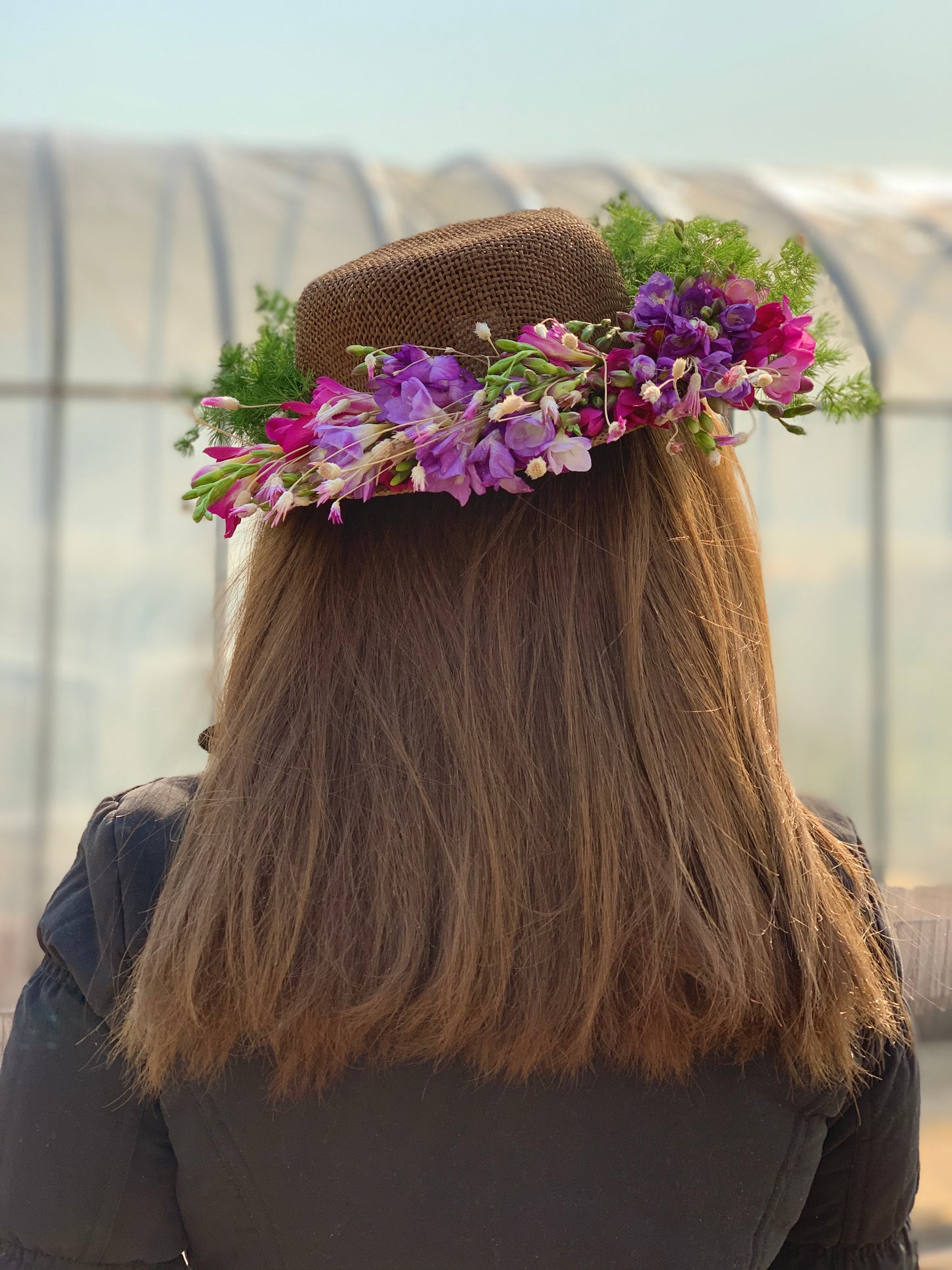 Fresh Flower Crown - The English Garden