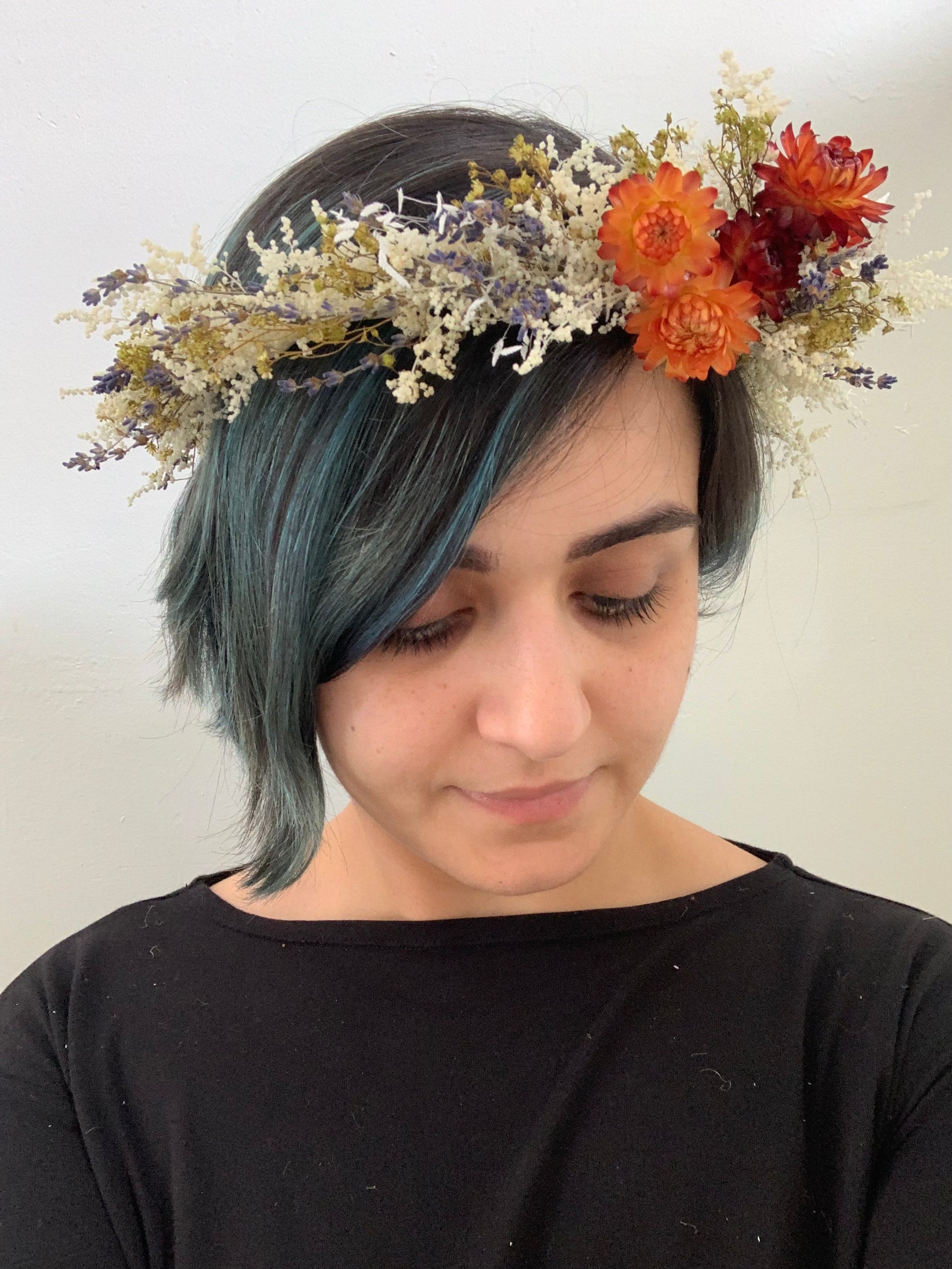 Dried Flower Crown - The English Garden