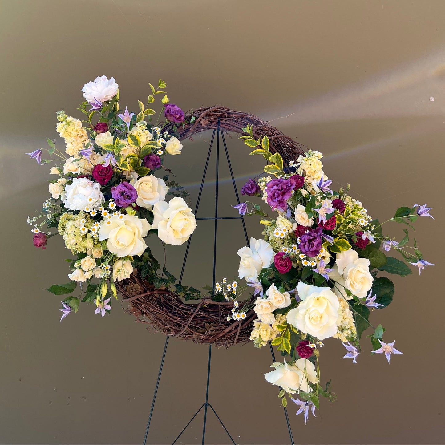 Memorial Wreath - The English Garden