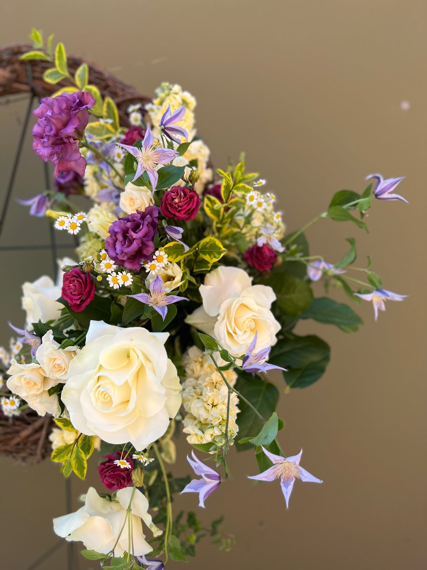 Memorial Wreath - The English Garden