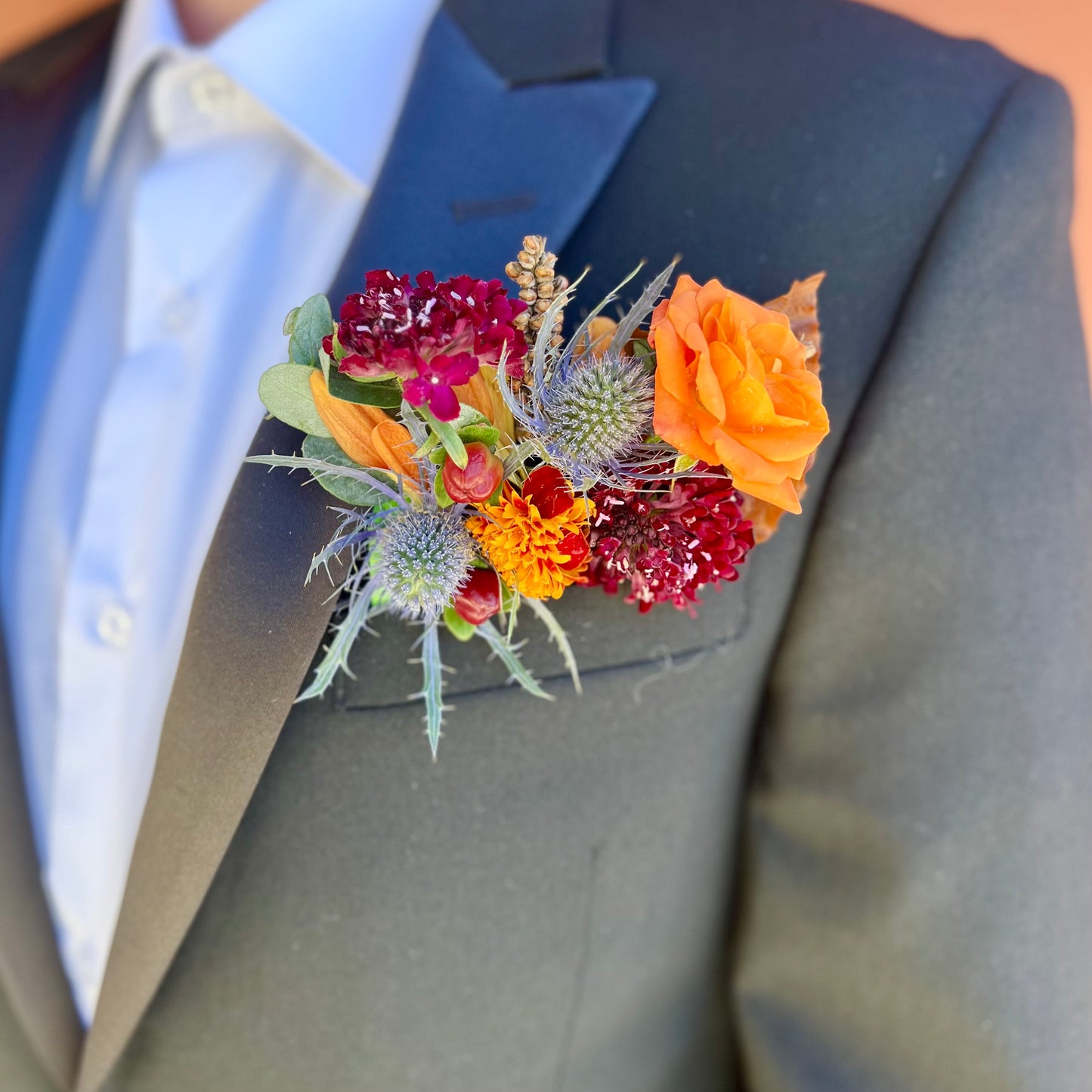 Boutonniere - The English Garden