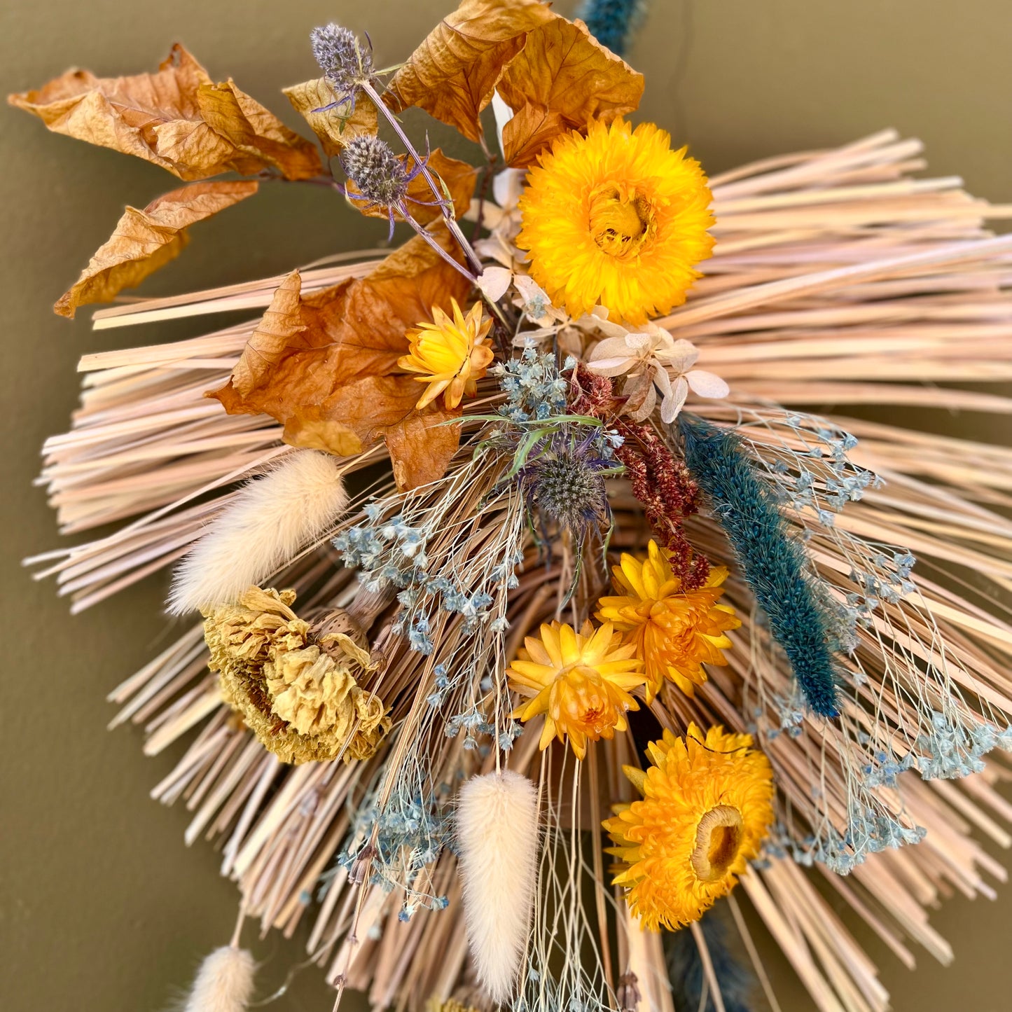 Palm Wreath - The English Garden