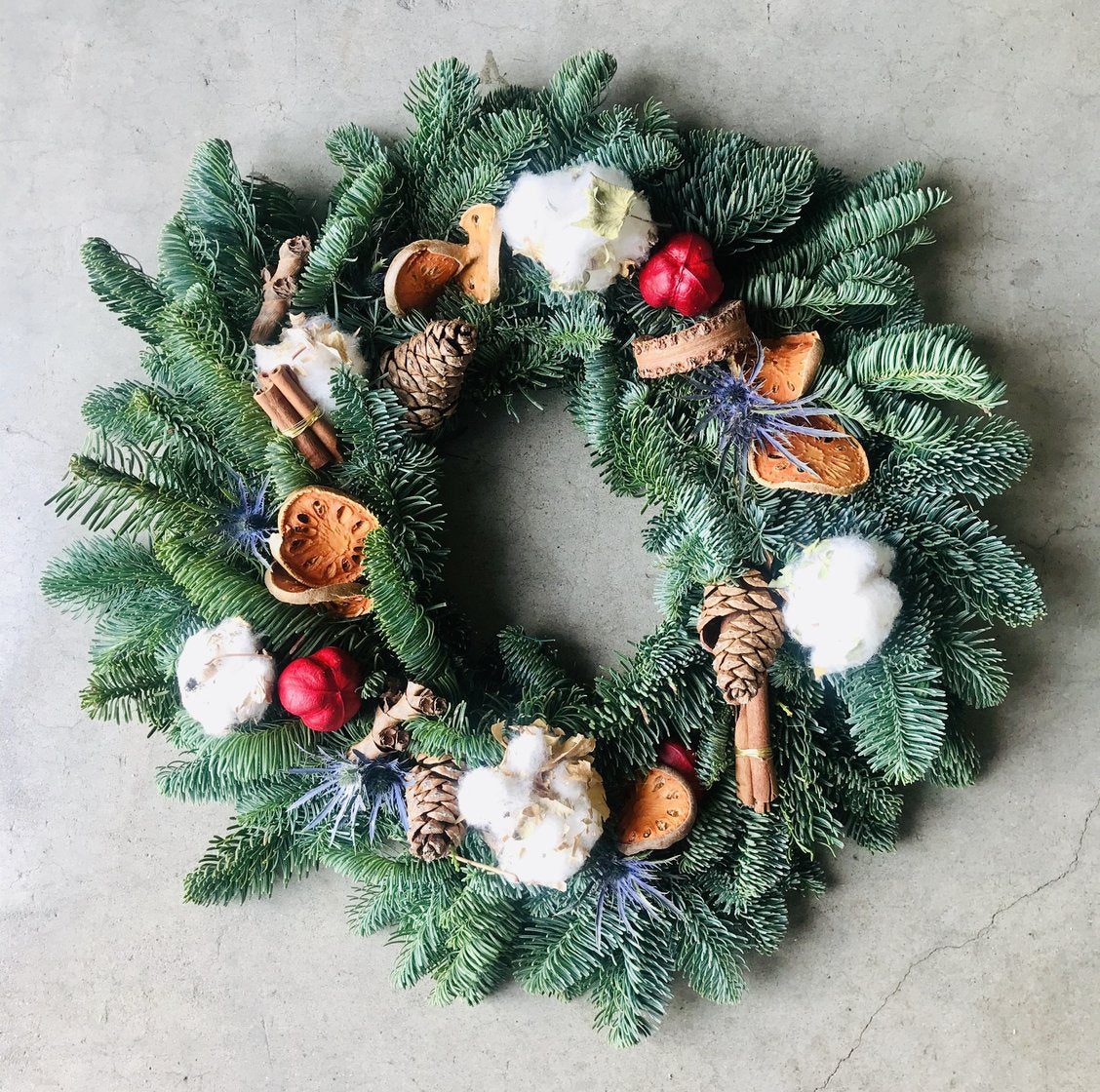 Winter Forest Wreath - The English Garden