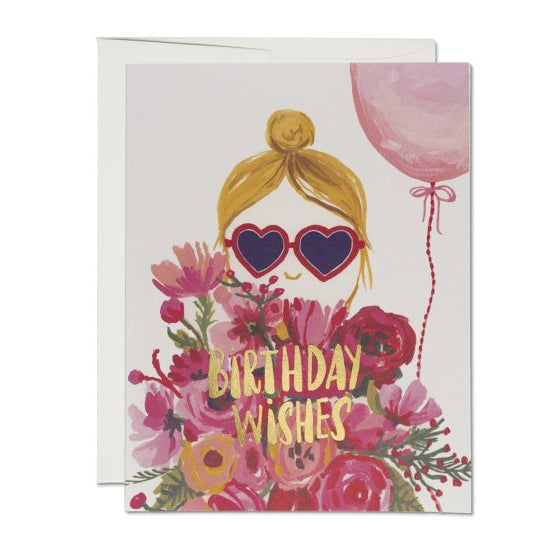Happy Birthday Card - The English Garden