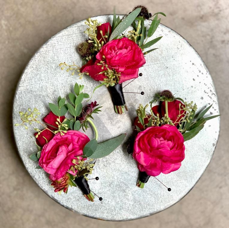 Boutonniere - The English Garden