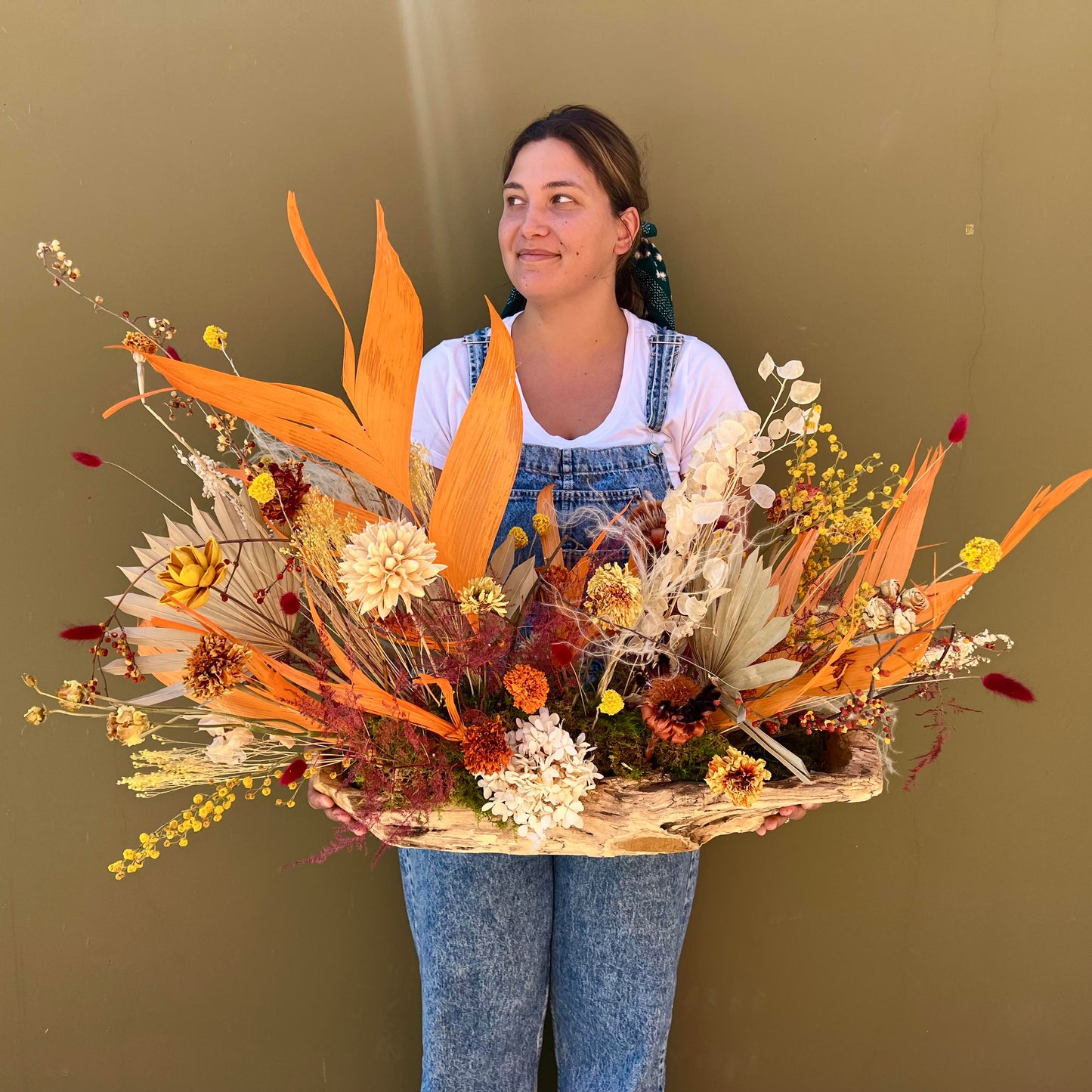 Custom Dried Arrangement - The English Garden