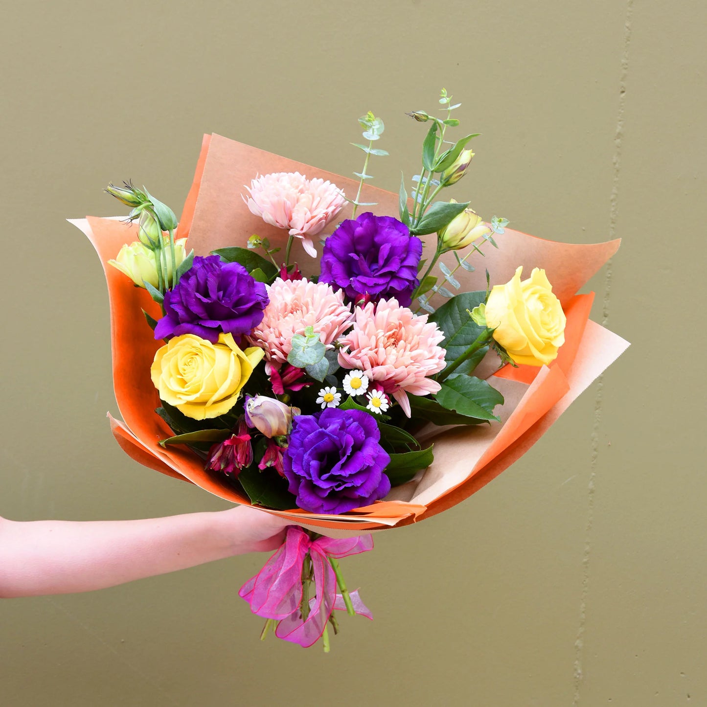Hand-Tied Bouquet: Small to Medium