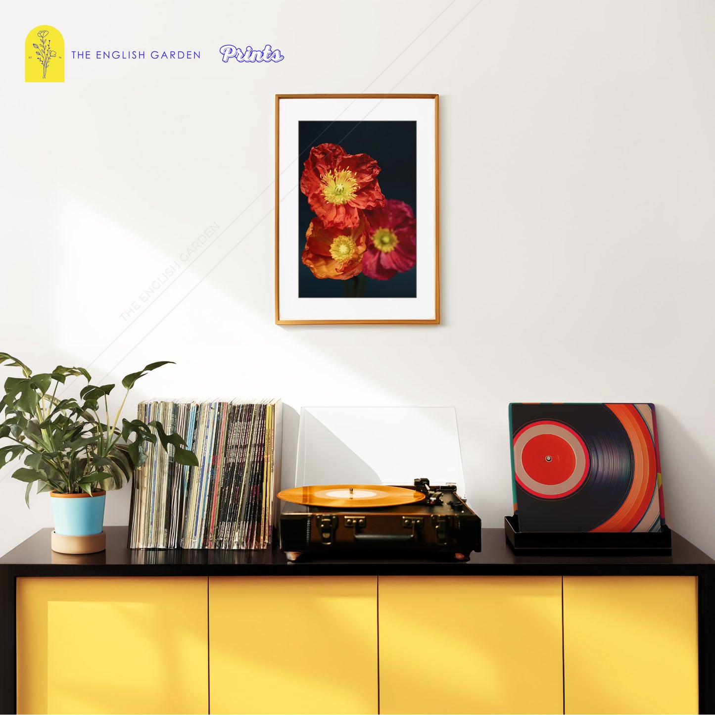 Dark Poppy Trio Print (Digital Download)