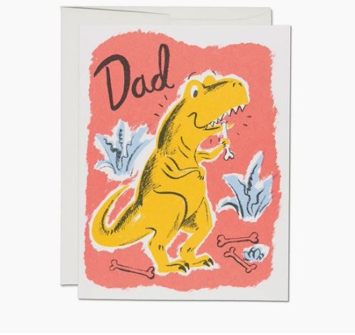 Dinosaur Dad, Everyday Blank Card - The English Garden