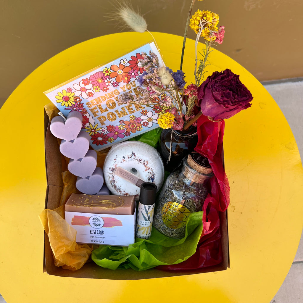 Flower Power Self Care Gift Box - The English Garden