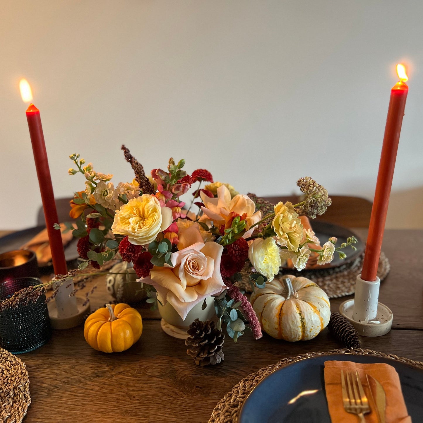 Thanksgiving Wine & Flower Design Workshop at Club 14