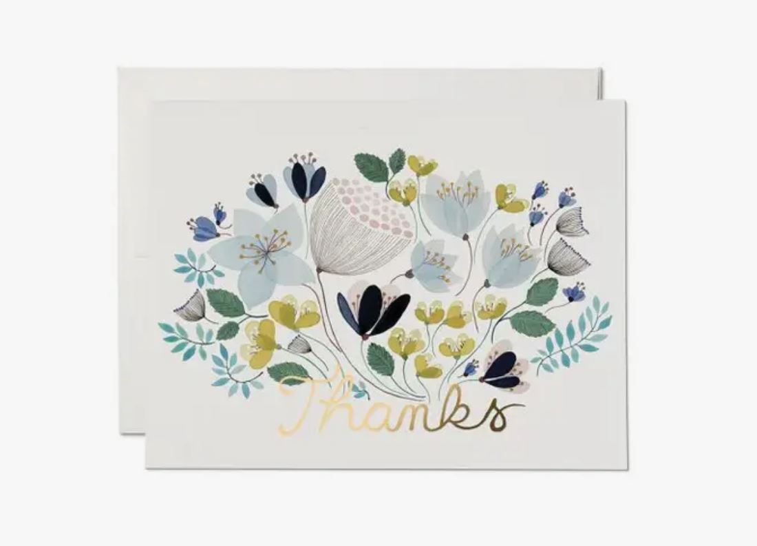 Thank You Card - The English Garden