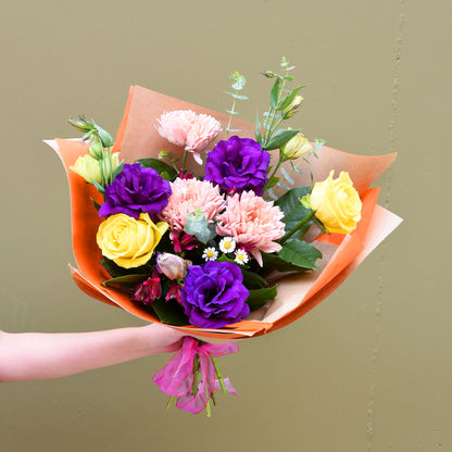 Mother’s Day Hand-Tied Bouquet - The English Garden