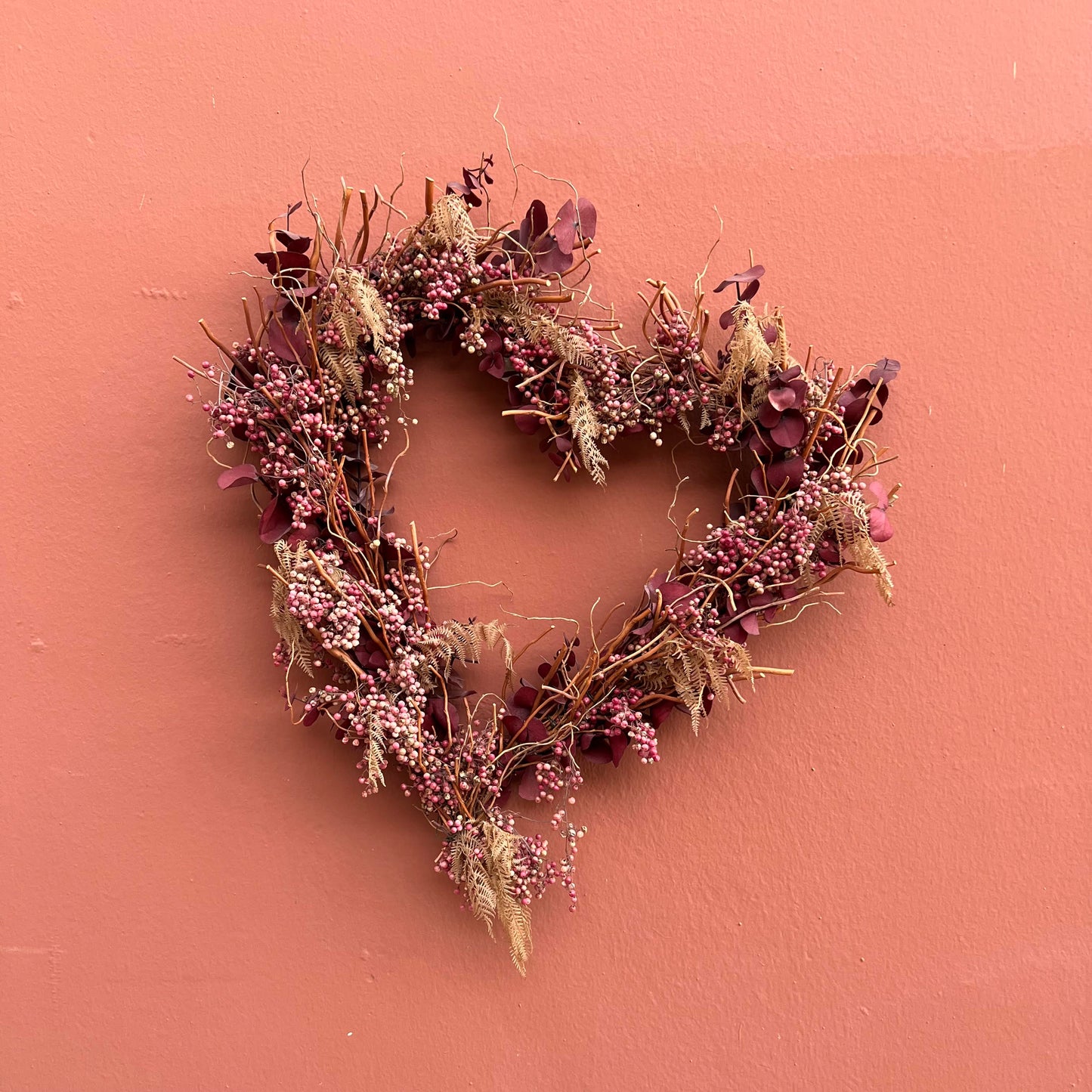 Love You Wreath - The English Garden
