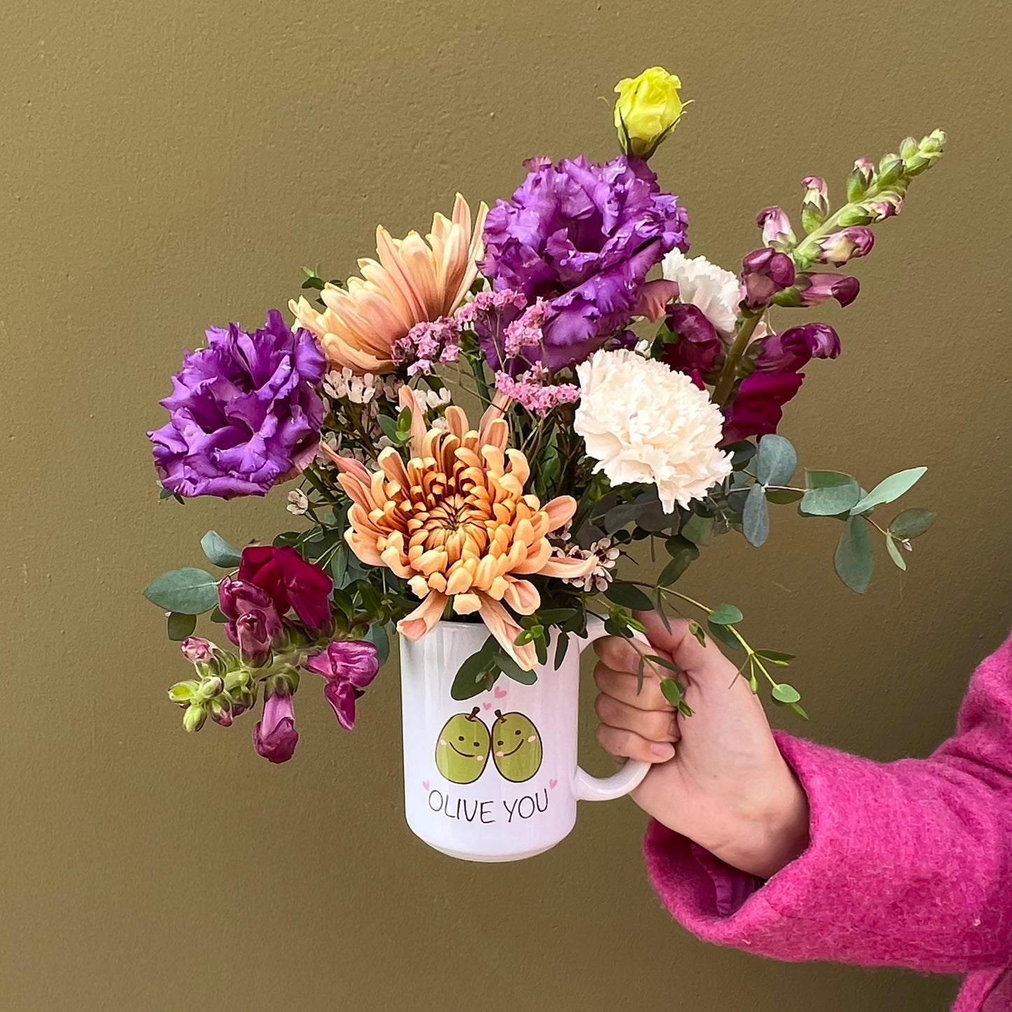 Mug Of Flowers & Tea - The English Garden