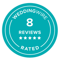 5 star rating on WeddingWire